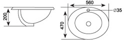 Dimensions ref.2201B