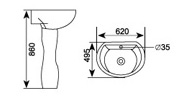 Dimensions ref.2406