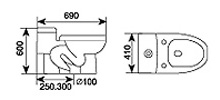 Dimensions ref.729