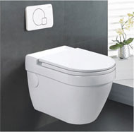 Siphonic wall-hung toilet no.884