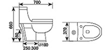 Dimensions ref.5527B