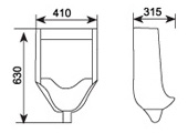 Dimensions ref.604