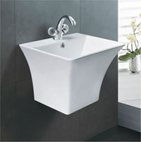 Wall-hung wash basin no.2285