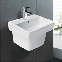 Wall-hung wash basin no.2286