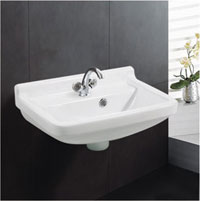 Wall-hung wash basin no.3165